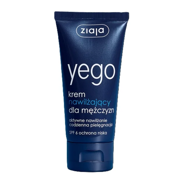Ziaja Yego, krem nawilżający dla mężczyzn, SPF 6, 50 ml