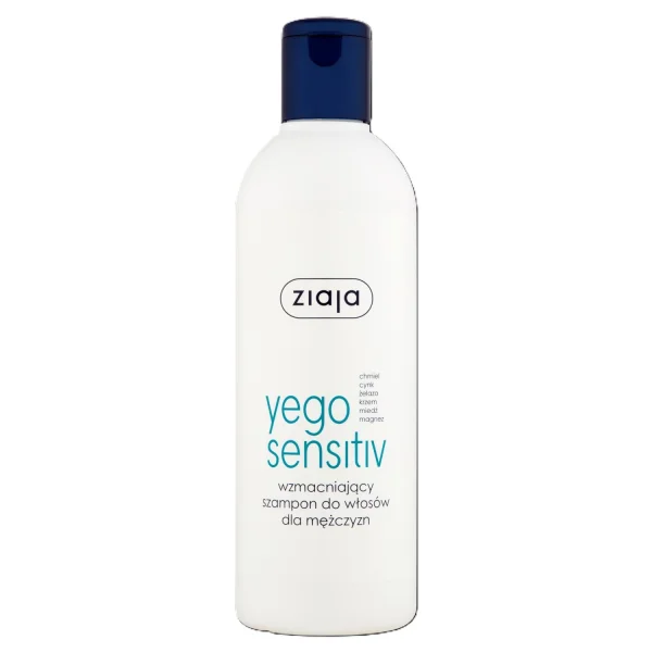 Ziaja Yego Sensitiv, wzmacniający szampon do włosów, 300 ml