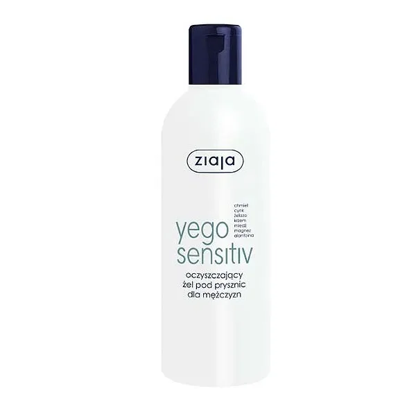Ziaja Yego Sensitiv, oczyszczający żel po prysznic, 300 ml