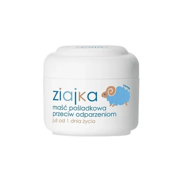 Ziajka, maść pośladkowa przeciw odparzeniom, od 1 dnia życia, 50 ml