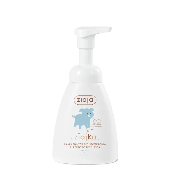 Ziaja Pianka oczyszczająca do mycia, do buzi, rączek i ciała, 250 ml