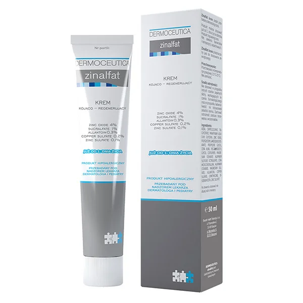 Dermoceutica Zinalfat, krem kojąco-regenerujący, 50 ml