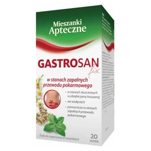 Gastrosan fix (1000 mg + 660 mg + 340 mg)/ 2 g, 20 saszetek