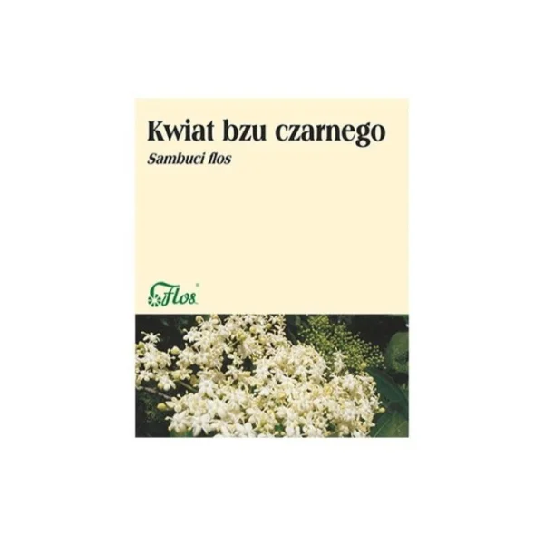 Flos Kwiat bzu czarnego, zioła do zaparzania, 50 g