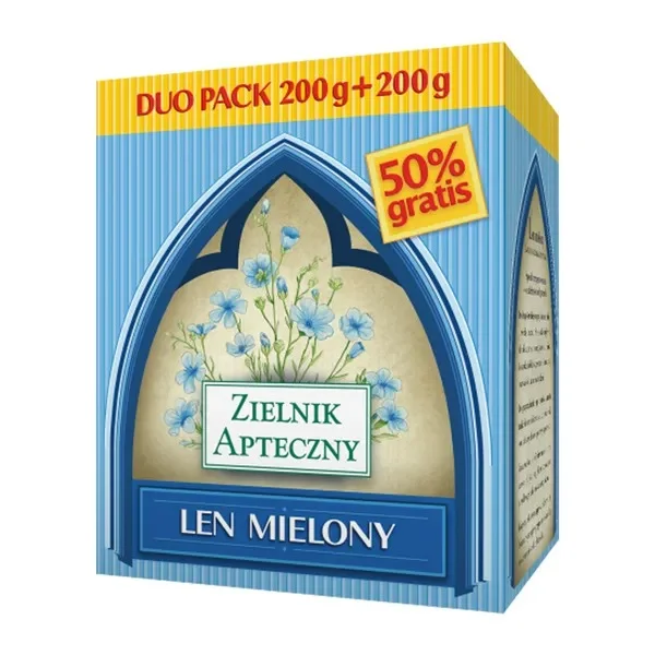 Len mielony Duo Pack, 200 g + 200 g