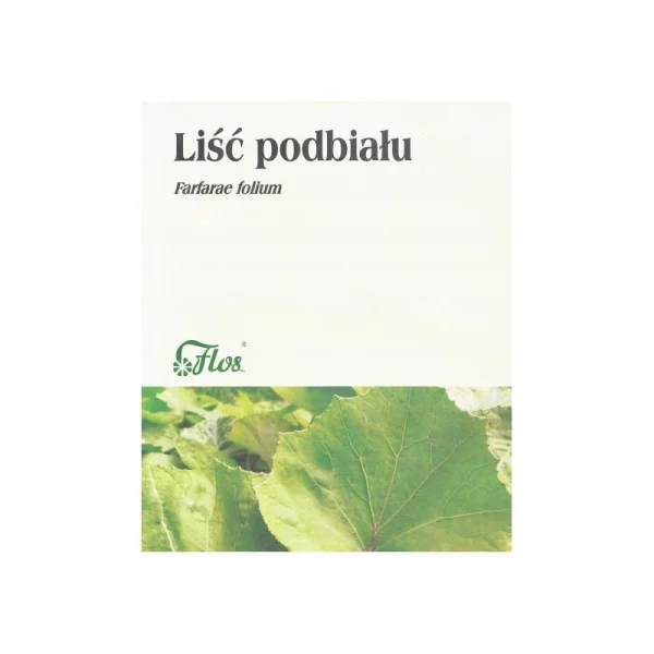 Flos Liść podbiału, zioła do zaparzania, 50 g