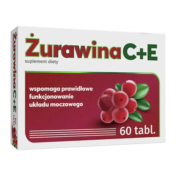 Żurawina C + E, 60 tabletek