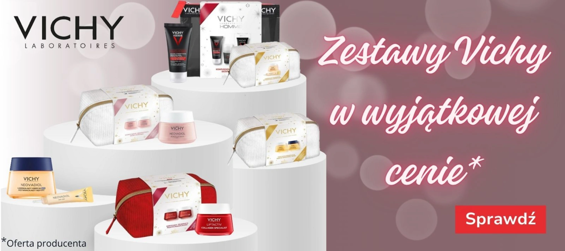 PROMOCJA VICHY NA ZESTAWY KOSMETYKÓW