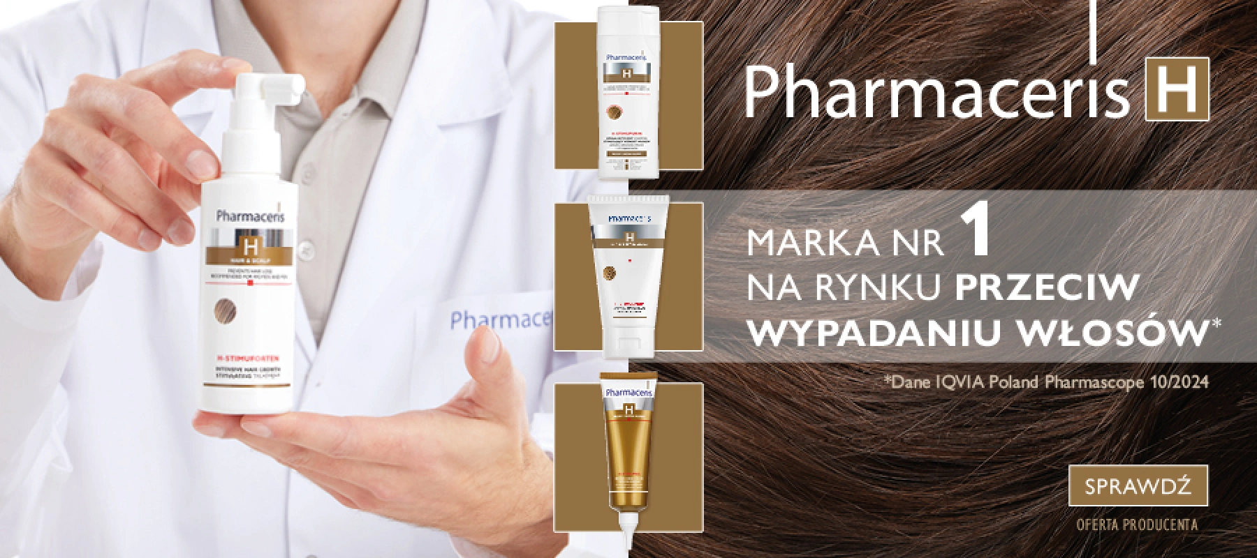pharmaceris H eksport od włosów